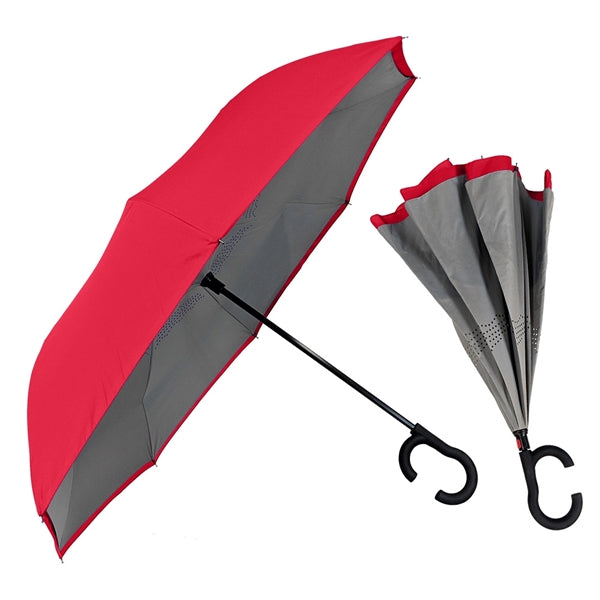 The ViceVersa Inverted Umbrella - Smartphone-Friendly Handle