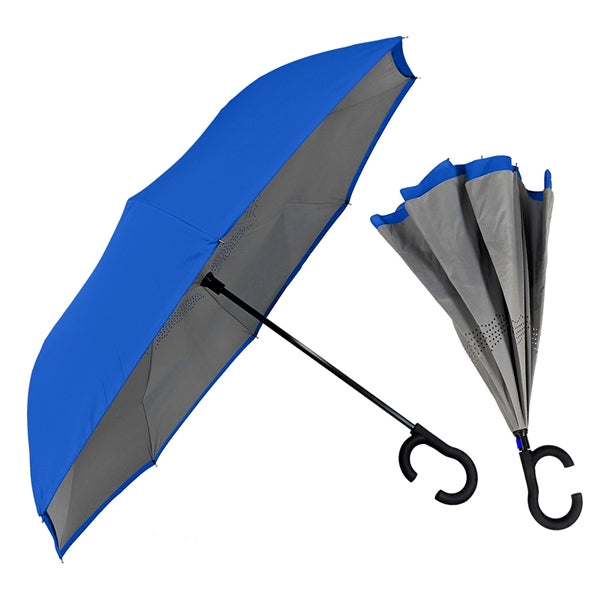 The ViceVersa Inverted Umbrella - Smartphone-Friendly Handle