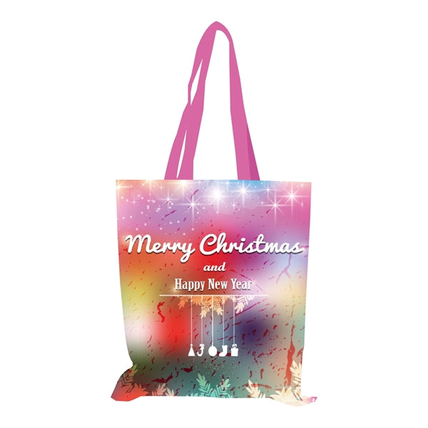 Grocery Full Color Non-Woven Tote Bag (15" x 16")