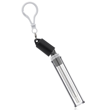 Retractable Straw with Case and Brush