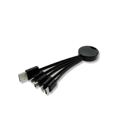 Mayflower 4-in-1 charging cable black