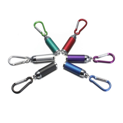 Metal LED Flashlight Keychain