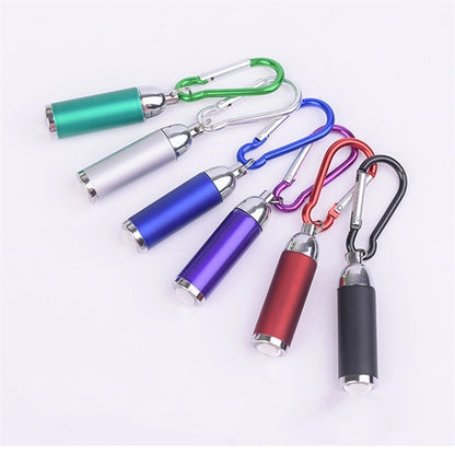 Metal LED Flashlight Keychain