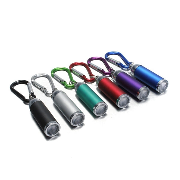 Metal LED Flashlight Keychain