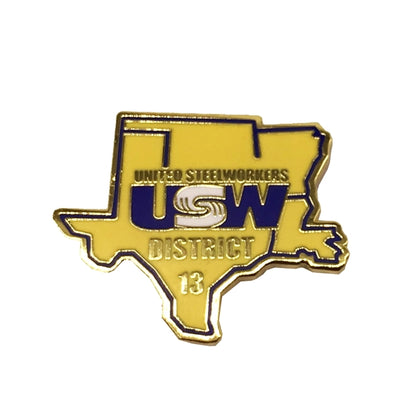 1.5" Hard Enamel Die Struck Lapel Pins