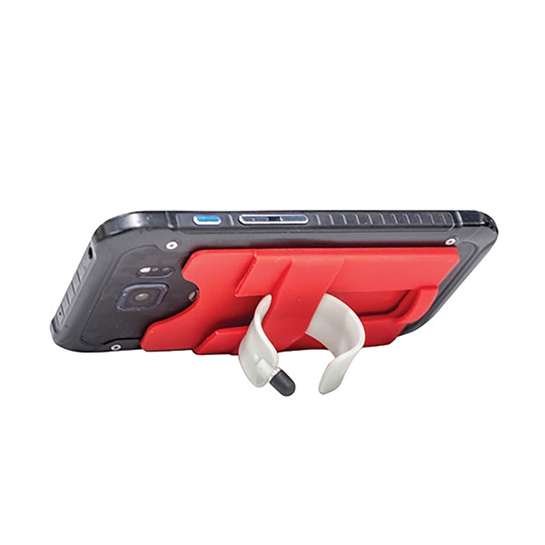 Silicone Wallet with Stylus Stand