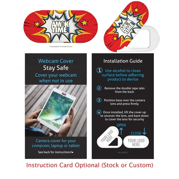 Tek Booklet with Webcam Cover