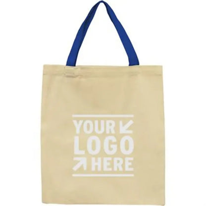 Canvas Day Tote & Color Accent Handles