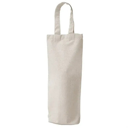 Cotton Canvas Single Wine Bag