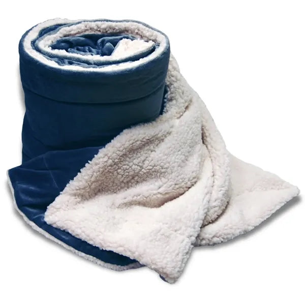 Oversized Mink Sherpa Blanket
