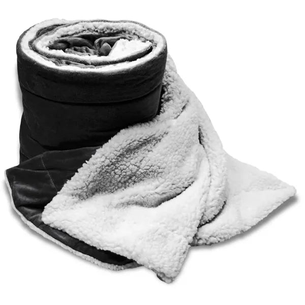 Oversized Mink Sherpa Blanket