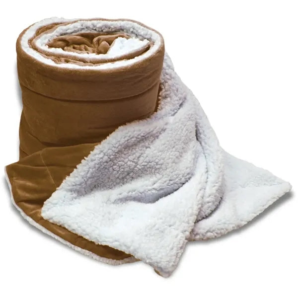 Oversized Mink Sherpa Blanket