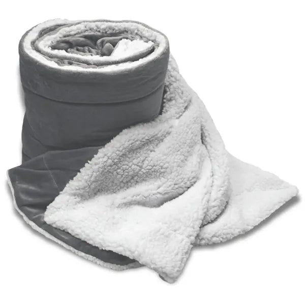 Oversized Mink Sherpa Blanket