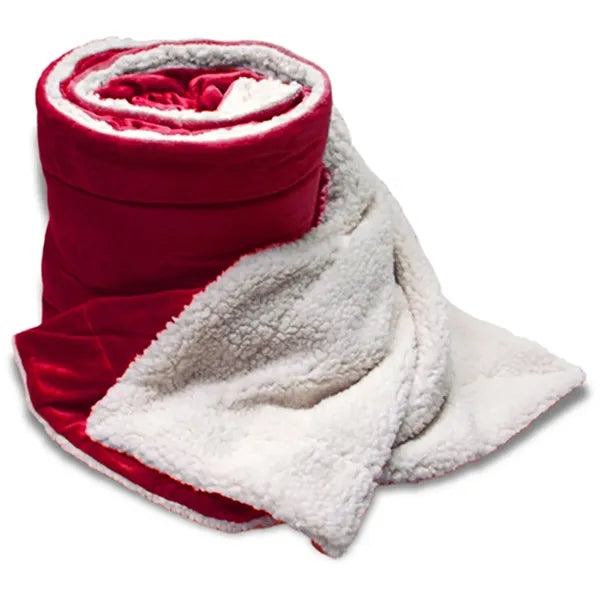 Oversized Mink Sherpa Blanket