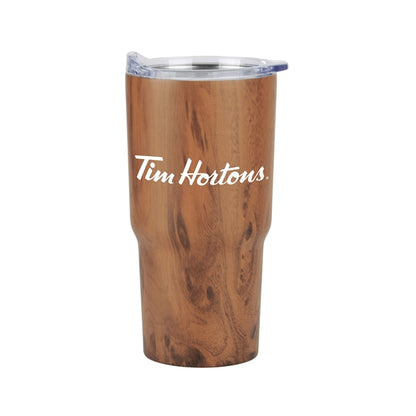 Retro Lunchbox & 20 Oz. Wood Tone Stainless Steel Tumbler