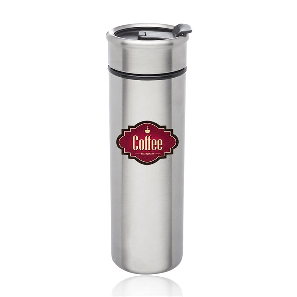 14 oz. Fritz Stainless Steel Travel Mug