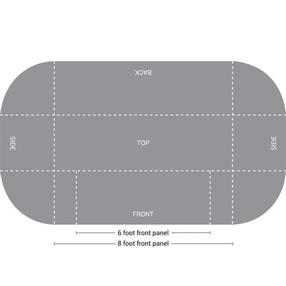 6' to 8' Convertible Table Cover