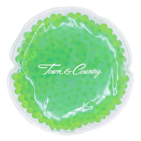 Round Gel Tekbeads Hot/Cold Pack