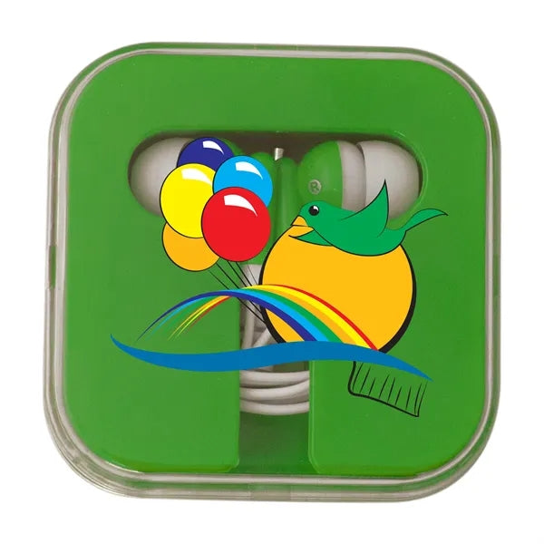 Earbuds with Square Case