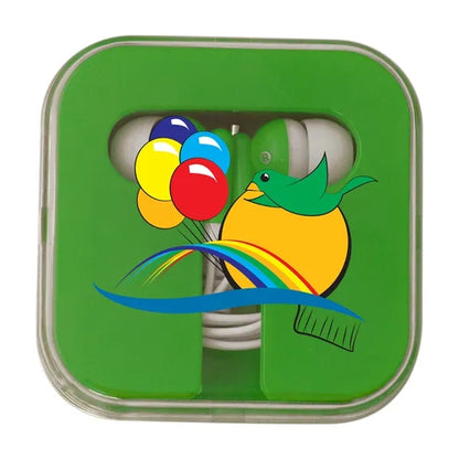 Earbuds with Square Case