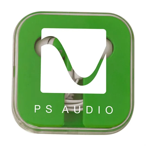 Earbuds with Square Case