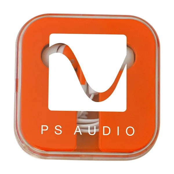 Earbuds with Square Case