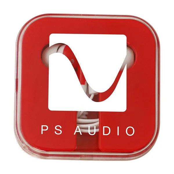 Earbuds with Square Case