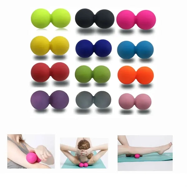 Yoga Fitness Muscle Massage Ball Silicone Lacrosse