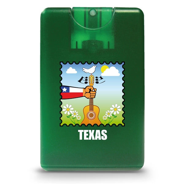 Credit Card Style Antibacterial Hand Sanitizer Spray