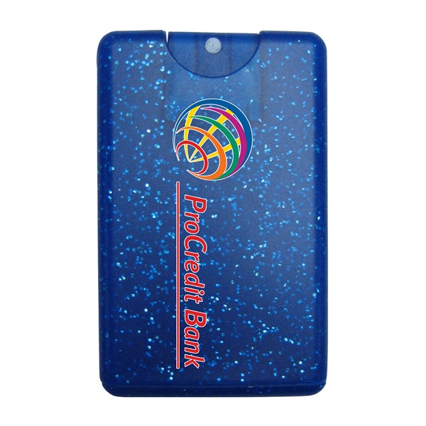 Tek Booklet with Bling Credit Card Hand Sanitizer