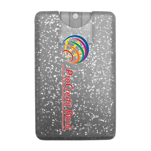 Tek Booklet with Bling Credit Card Hand Sanitizer