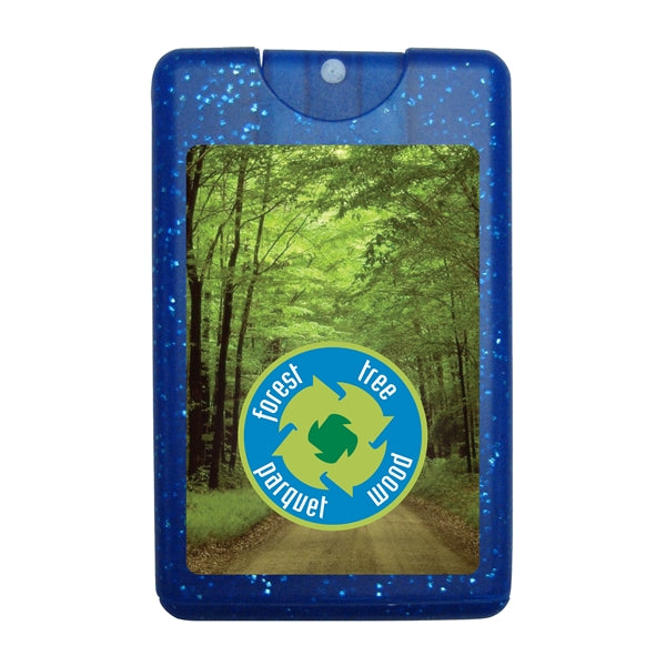 Tek Booklet with Bling Credit Card Hand Sanitizer