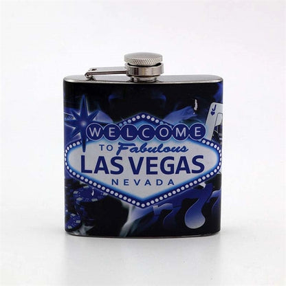 6 oz  Stainless Steel  Hip Flask
