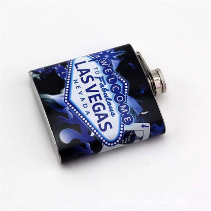 6 oz  Stainless Steel  Hip Flask