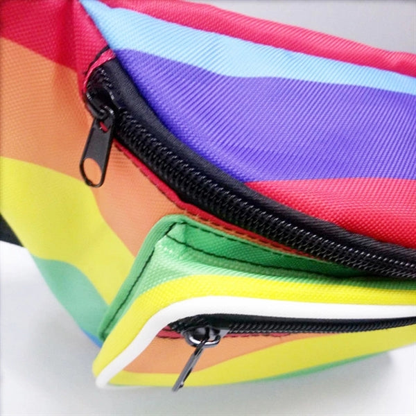 Custom Rainbow Colors Fanny Pack