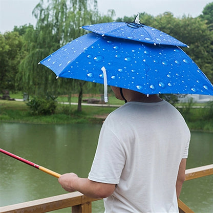 Folding Headwear Fishing Camping Umbrella