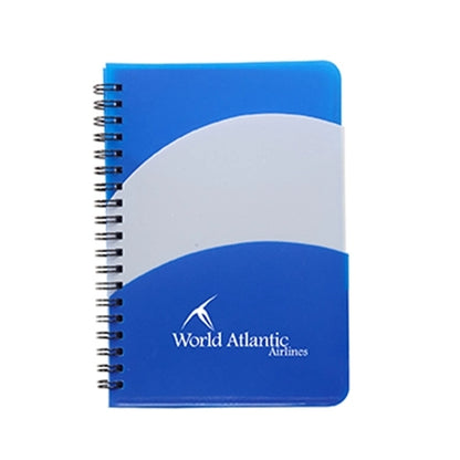 5" x 7" Santiago Double Pocket Spiral Notebook