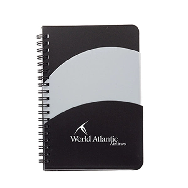 5" x 7" Santiago Double Pocket Spiral Notebook