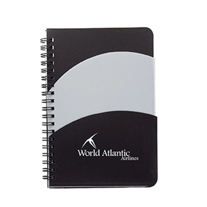5" x 7" Santiago Double Pocket Spiral Notebook