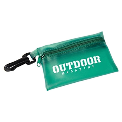 Mini First Aid Kit with Carabiner