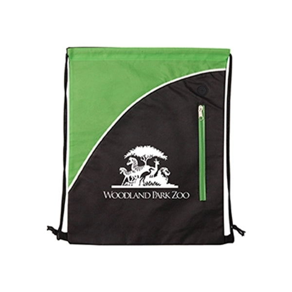 Summit Non-Woven Drawstring Backpack