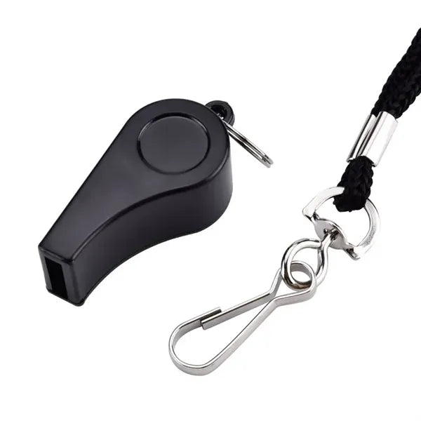 Black Emergency Whistle