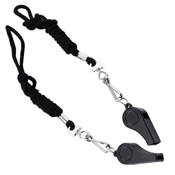 Black Emergency Whistle