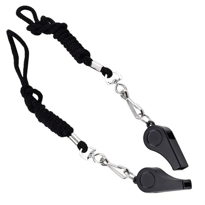 Black Emergency Whistle