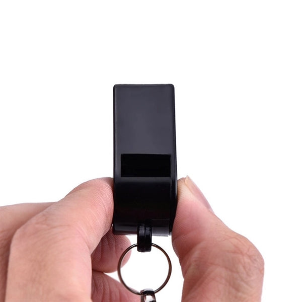Black Emergency Whistle
