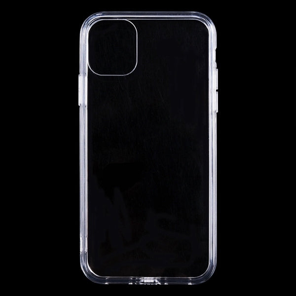 iPhone 11 Pro Max Clear Hard Shell Case with TPU Bumpers