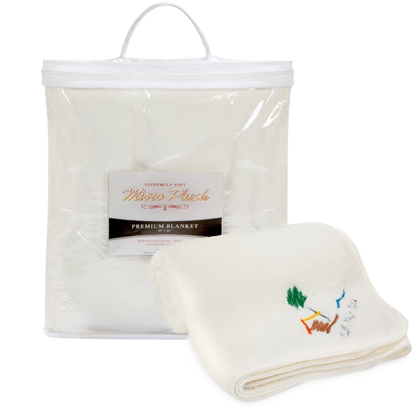 Micro-Plush Coral Fleece Blanket