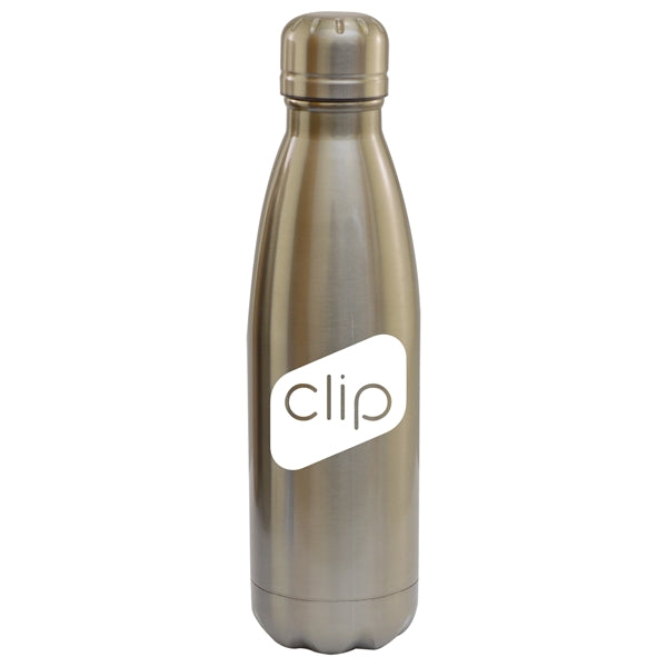 17oz. Stainless Steel Insulated Vacuum Bottle with Lid