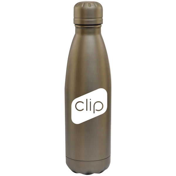 17oz. Stainless Steel Insulated Vacuum Bottle with Lid