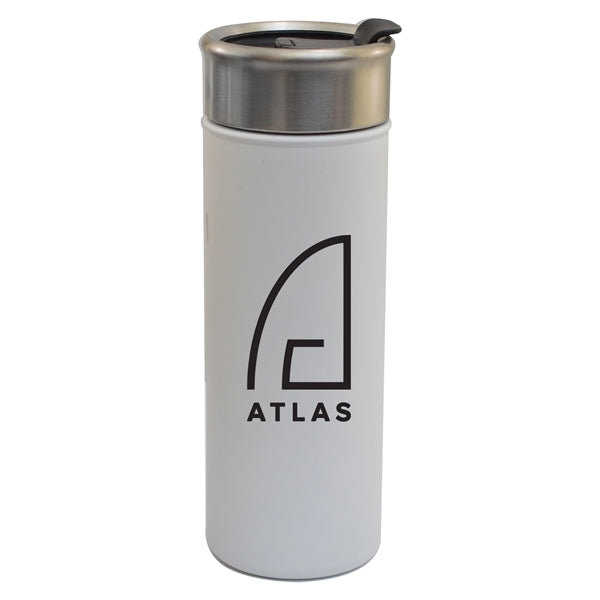 18oz. Vacuum Tumbler with Flip Closure Lid